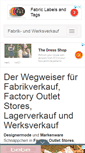 Mobile Screenshot of fabrik-und-werksverkauf.de